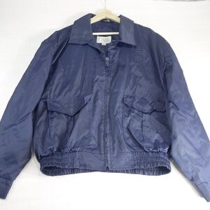 Lion Apparel Puffer Jacket Security Uniform Coat Size XL Navy